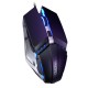 Wired Silent Gaming Mouse Ergonomic 6 Buttons 3200DPI RGB Backlight Computer Gamer Mice Mute Mouse for PUBG FPS Game
