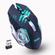 MMR4 Wireless Mouse 2.4GHz Receiver LED Mute Silent Rechargeable USB Gaming Computer Optical Game Mice For Laptop PC Computer