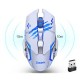MMR4 Wireless Mouse 2.4GHz Receiver LED Mute Silent Rechargeable USB Gaming Computer Optical Game Mice For Laptop PC Computer