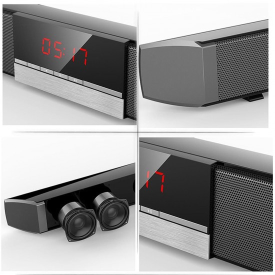 40W bluetooth Computer Speaker With DSP Clock Sound Effect Regulation Dual Built-in Subwoofers Display Screen 40W bluetooth Computer Speaker With DSP Clock Sound Effect Regulation Dual Built-in Subwoofers Display Screen