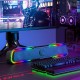 BW-GS1 Computer Game Speaker with 2.0 Channel System bluetooth RGB Light Stylish Design Touch Control and USB & 3.5mm Audio Plug BW-GS1 Computer Game Speaker with 2.0 Channel System bluetooth RGB Light Stylish Design Touch Control and USB & 3.5mm Audio Plug