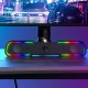 BW-GS1 Computer Game Speaker with 2.0 Channel System bluetooth RGB Light Stylish Design Touch Control and USB & 3.5mm Audio Plug