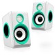 K1 3.5mm Audio Plug Stereo 2.1 3D Combination Mini Notebook Speaker for Desktop PC Laptop Phone K1 3.5mm Audio Plug Stereo 2.1 3D Combination Mini Notebook Speaker for Desktop PC Laptop Phone