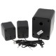 K2 Portable Combination Speakers 3D Stereo Subwoofer PC Speaker Bass Music DJ USB Computer Speakers for Laptop Phone TV