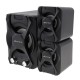 K2 Portable Combination Speakers 3D Stereo Subwoofer PC Speaker Bass Music DJ USB Computer Speakers for Laptop Phone TV