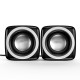 C5 Desktop Computer Mini Speakers 3.5mm USB Wired Subwoofer Speaker Universal for Computer Tablet Mobile Phone