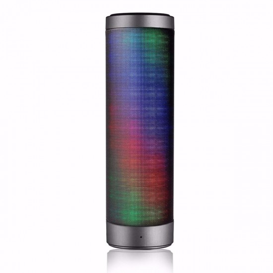 Portable bluetooth Wireless LED Speakers Stereo Hi-Fi Enhanced Bass Built-in Mic