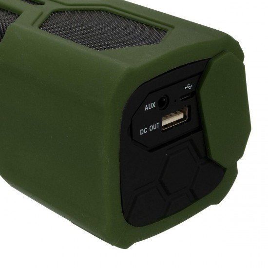 IPX4 Waterproof Shockproof bluetooth Speaker Portable Bass Subwoofer