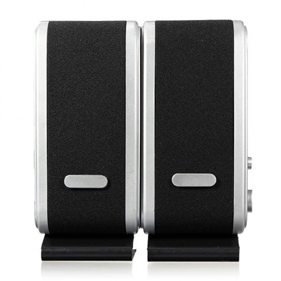 Mini 3.5mm USB Jack USB Audio Power Speaker for PC Notebook