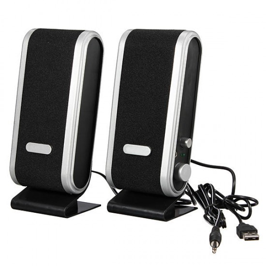 Mini 3.5mm USB Jack USB Audio Power Speaker for PC Notebook Mini 3.5mm USB Jack USB Audio Power Speaker for PC Notebook