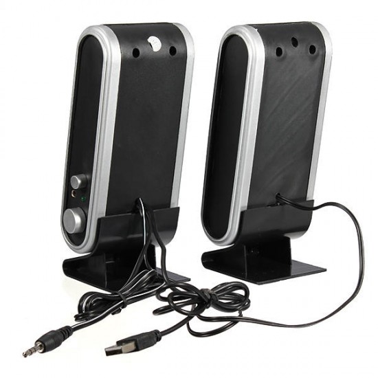 Mini 3.5mm USB Jack USB Audio Power Speaker for PC Notebook Mini 3.5mm USB Jack USB Audio Power Speaker for PC Notebook