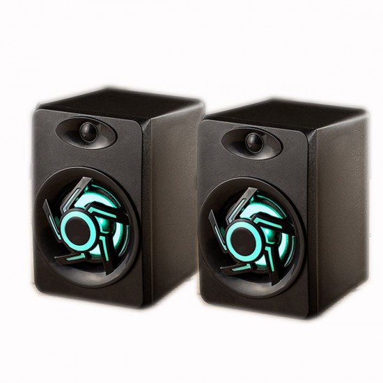 Mini Portable USB Muit Colorful Light Computer Subwoofer Speaker for Desktop Laptop PC MP3 Cell phone Mini Portable USB Muit Colorful Light Computer Subwoofer Speaker for Desktop Laptop PC MP3 Cell phone