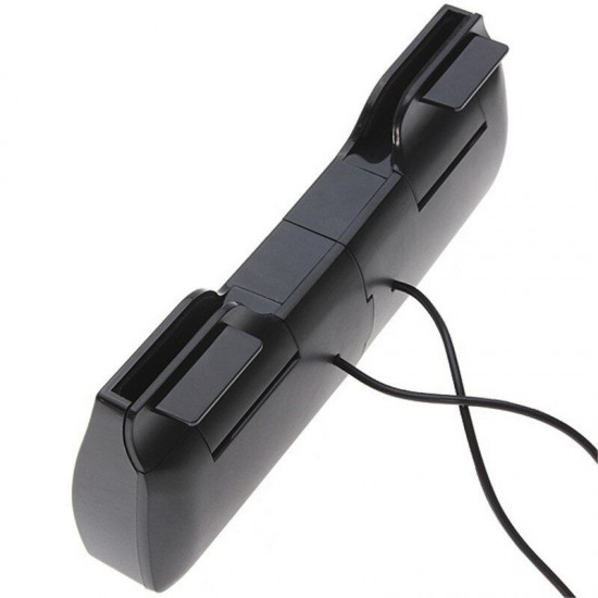 USB Wired 3.5mm Audio Interfaced Portable Clipon Stereo Speaker for Laptop PC Phone Music Player USB Wired 3.5mm Audio Interfaced Portable Clipon Stereo Speaker for Laptop PC Phone Music Player