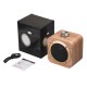 Q1B Wireless bluetooth Mini Bass Stereo Sound Subwoofer Wooden Speaker for Phone Laptop