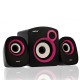 D-200B 3 Pcs/set Mini Desktop Speakers USB Wired 3.5mm Audio Interface Speakers with Subwoofer 2.1
