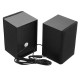 D-200T Home Laptop Audio Multimedia Mini Speaker USB AUX Audio 2.1 Subwoofer bluetooth5.0 Wired 3.5mm WoodBlack