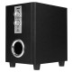 D-200T Home Laptop Audio Multimedia Mini Speaker USB AUX Audio 2.1 Subwoofer bluetooth5.0 Wired 3.5mm WoodBlack
