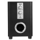 D-200T Home Laptop Audio Multimedia Mini Speaker USB AUX Audio 2.1 Subwoofer bluetooth5.0 Wired 3.5mm WoodBlack