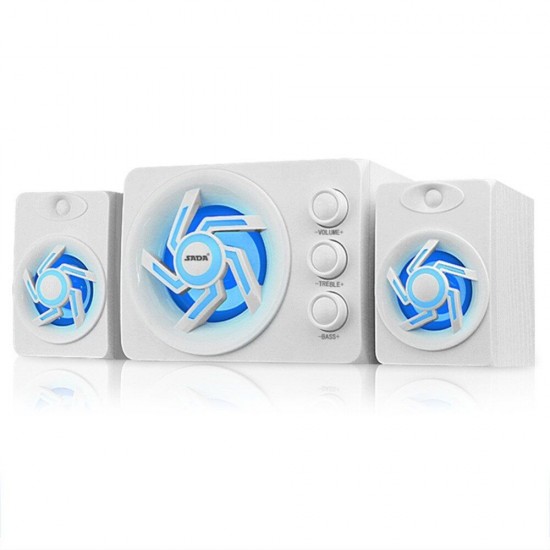 D-209 Mini Portable bluetooth 2.1 channel Subwoofer Colorful Lights Computer Speaker for Desktop Laptop TV PC D-209 Mini Portable bluetooth 2.1 channel Subwoofer Colorful Lights Computer Speaker for Desktop Laptop TV PC