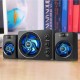 D-209 Mini Portable bluetooth 2.1 channel Subwoofer Colorful Lights Computer Speaker for Desktop Laptop TV PC D-209 Mini Portable bluetooth 2.1 channel Subwoofer Colorful Lights Computer Speaker for Desktop Laptop TV PC