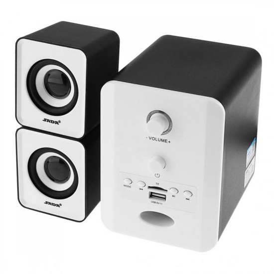 D-223 Mini 3D Surround Bluetooth USB 2.1 TF FMCombination Bass Subwoofe Computer Speaker for Laptop PC Phone