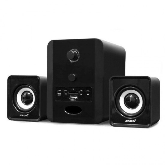 D-223 Mini 3D Surround Bluetooth USB 2.1 TF FMCombination Bass Subwoofe Computer Speaker for Laptop PC Phone