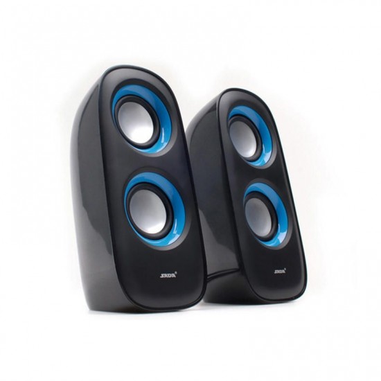 V-126 USB Wired 3D Surrounding Desktop Computer Speaker TV Subwoofer Portable Speakers Column Loudspeaker for Computer PC