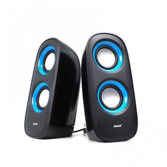 V-126 USB Wired 3D Surrounding Desktop Computer Speaker TV Subwoofer Portable Speakers Column Loudspeaker for Computer PC