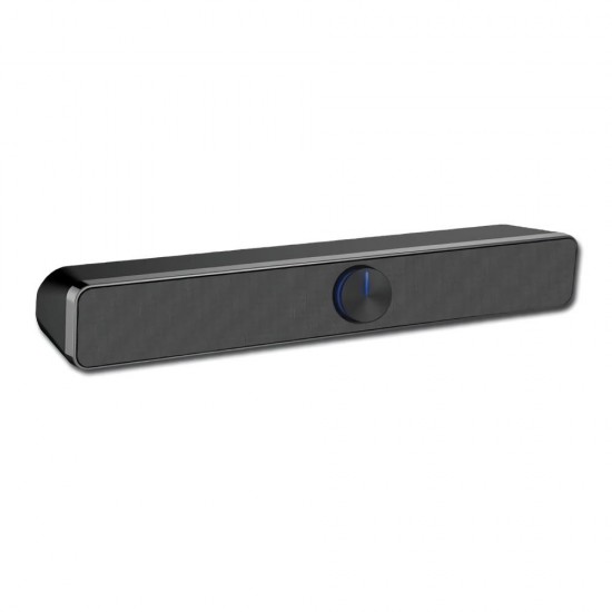 V-193 USB Powered 3.5mm Audio Wired Stereo Computer Speaker Soundbar