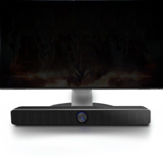 V-193 USB Powered 3.5mm Audio Wired Stereo Computer Speaker Soundbar