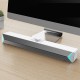 Wireless bluetooth Speaker Desktop PC Computer with 3.5MM Interface Office Gaming to Watch Movies D6