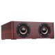 Wooden bluetooth 4.2 Wireless Speaker 4 Loudspeaker HiFi Wireless Music Player With TF AUXPort