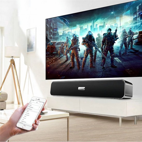 A36 Wireless bluetooth Speaker 4D Stereo Bass Subwoofer Desktop Audio Loudspeaker Sound Bar for TV Computer Smartphones A36 Wireless bluetooth Speaker 4D Stereo Bass Subwoofer Desktop Audio Loudspeaker Sound Bar for TV Computer Smartphones