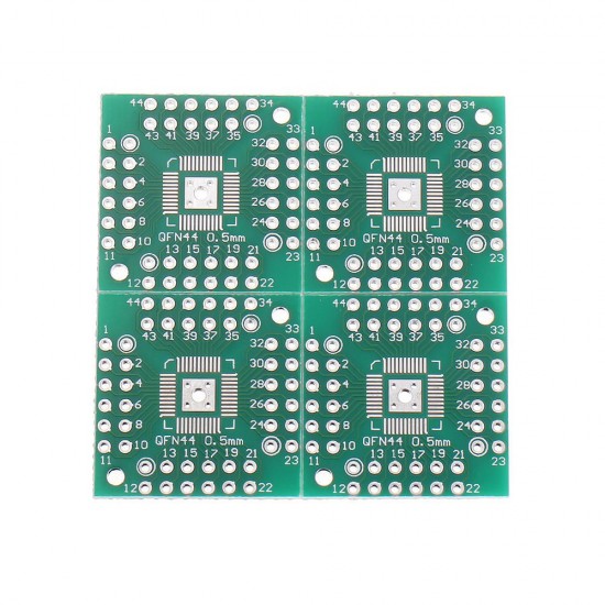 100Pcs HTQFP QFN48 to DIP48 QFN44 0.5mm QFP48 QFP44 PQFP LQFP Adapter Plate 100Pcs HTQFP QFN48 to DIP48 QFN44 0.5mm QFP48 QFP44 PQFP LQFP Adapter Plate