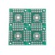 100Pcs HTQFP QFN48 to DIP48 QFN44 0.5mm QFP48 QFP44 PQFP LQFP Adapter Plate 100Pcs HTQFP QFN48 to DIP48 QFN44 0.5mm QFP48 QFP44 PQFP LQFP Adapter Plate