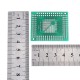 10PCS QFP/TQFP/FQFP/LQFP64 TQFP100 to DIP Adapter PCB 0.8/0.5mm Converter PCB Board DIP Pin Pitch Converter Socket