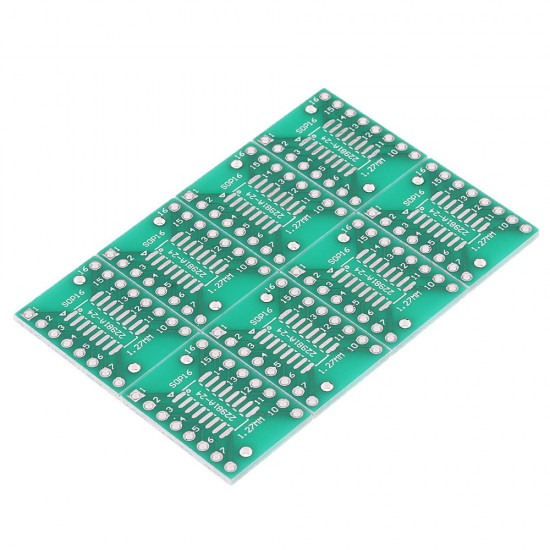 10PCS SOP16 SSOP16 TSSOP16 To DIP DIP16 0.65/1.27mm IC Adapter PCB Board 10PCS SOP16 SSOP16 TSSOP16 To DIP DIP16 0.65/1.27mm IC Adapter PCB Board