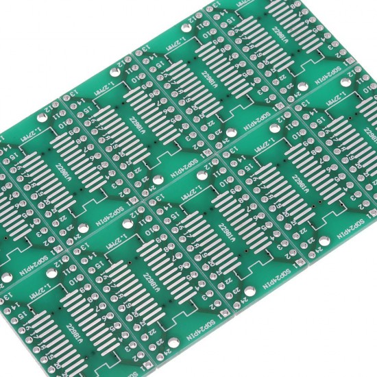 10PCS SOP24 SSOP24 TSSOP24 to DIP24 PCB Pinboard SMD To DIP Adapter 0.65mm/1.27mm to 2.54mm DIP Pin Pitch PCB Board Converter Socket 10PCS SOP24 SSOP24 TSSOP24 to DIP24 PCB Pinboard SMD To DIP Adapter 0.65mm/1.27mm to 2.54mm DIP Pin Pitch PCB Board Converter Socket