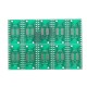 10PCS SOP24 SSOP24 TSSOP24 to DIP24 PCB Pinboard SMD To DIP Adapter 0.65mm/1.27mm to 2.54mm DIP Pin Pitch PCB Board Converter Socket