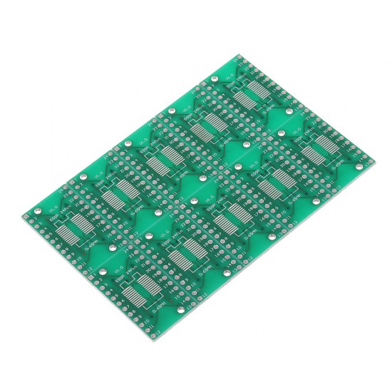 10PCS SOP24 SSOP24 TSSOP24 to DIP24 PCB Pinboard SMD To DIP Adapter 0.65mm/1.27mm to 2.54mm DIP Pin Pitch PCB Board Converter Socket 10PCS SOP24 SSOP24 TSSOP24 to DIP24 PCB Pinboard SMD To DIP Adapter 0.65mm/1.27mm to 2.54mm DIP Pin Pitch PCB Board Converter Socket