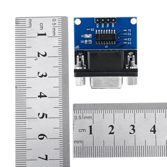 10Pcs A14 RS232 to TTL Serial Port to TTL Converter Board Brush Module MAX3232 Chip