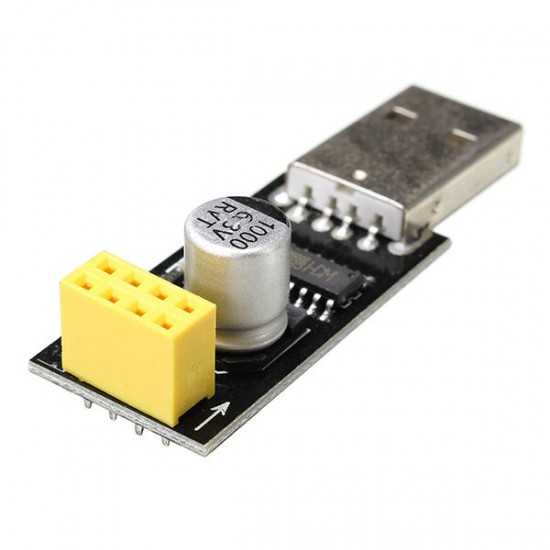 10Pcs USB To ESP8266 Serial Adapter Wireless WIFI Develoment Board Transfer Module