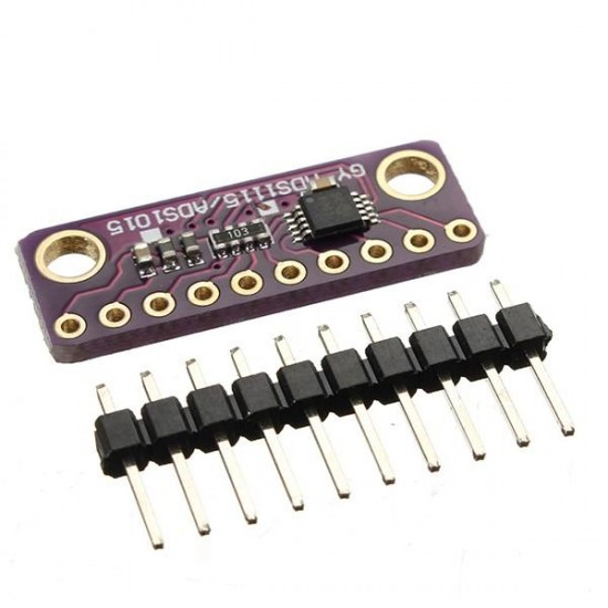 10Pcs I2C ADS1115 16 Bit ADC 4 Channel Module With Programmable Gain Amplifier 10Pcs I2C ADS1115 16 Bit ADC 4 Channel Module With Programmable Gain Amplifier