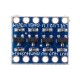 10Pcs Logic Level Converter Bi-Directional IIC 4 Way Level Conversion Module