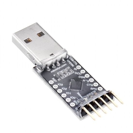 10Pcs CP2104 USB-TTL UART Serial Adapter Microcontroller 5V/3.3V Module Digital I/O USB-A