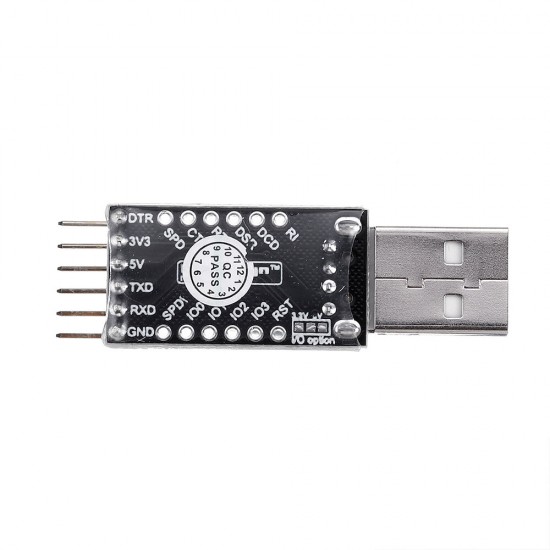 10Pcs CP2104 USB-TTL UART Serial Adapter Microcontroller 5V/3.3V Module Digital I/O USB-A 10Pcs CP2104 USB-TTL UART Serial Adapter Microcontroller 5V/3.3V Module Digital I/O USB-A