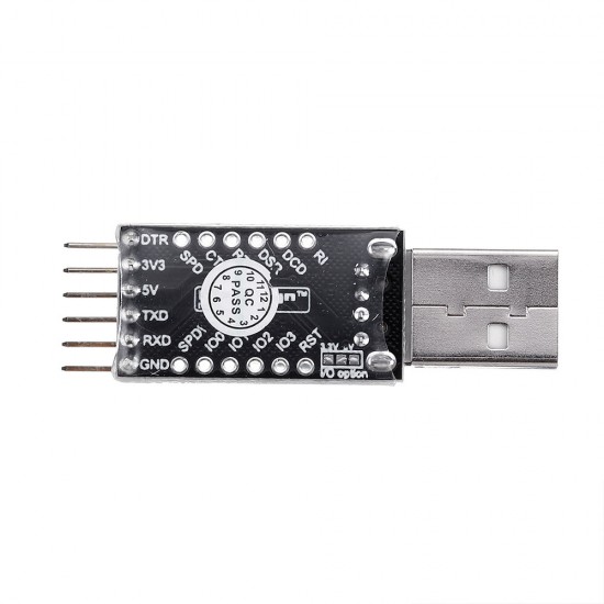 10Pcs CP2104 USB-TTL UART Serial Adapter Microcontroller 5V/3.3V Module Digital I/O USB-A