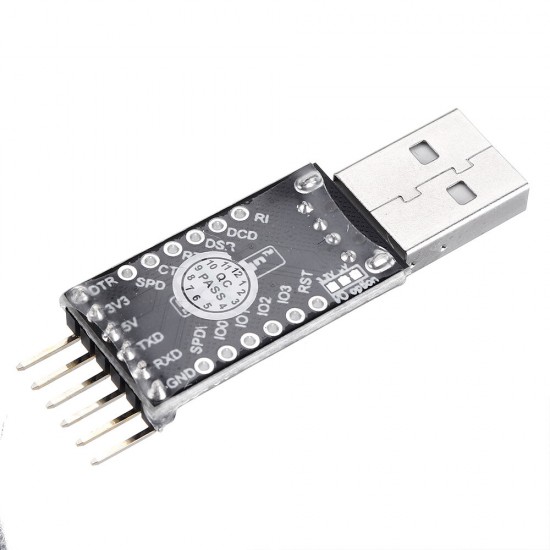 10Pcs CP2104 USB-TTL UART Serial Adapter Microcontroller 5V/3.3V Module Digital I/O USB-A 10Pcs CP2104 USB-TTL UART Serial Adapter Microcontroller 5V/3.3V Module Digital I/O USB-A