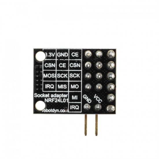 10Pcs Socket Adapter For NRF24L01 With 3.3V Regulator