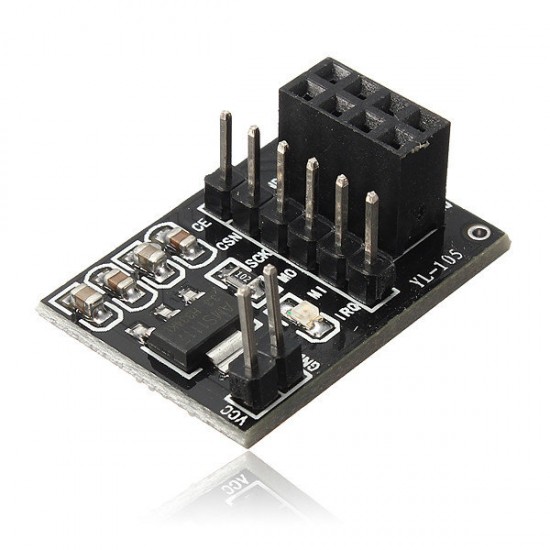 10Pcs Socket Adapter Plate For 8Pin NRF24L01+ Wireless Module 10Pcs Socket Adapter Plate For 8Pin NRF24L01+ Wireless Module
